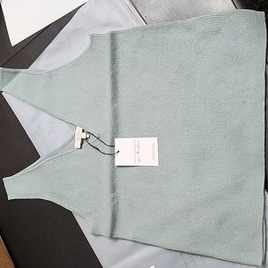 Naked Cashmere Rebecca Tank Agave - NWT